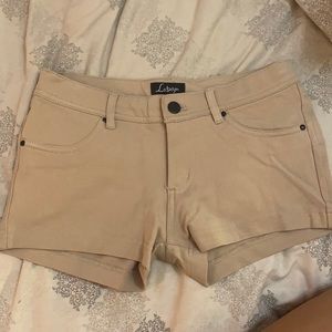 Khaki brown shorts